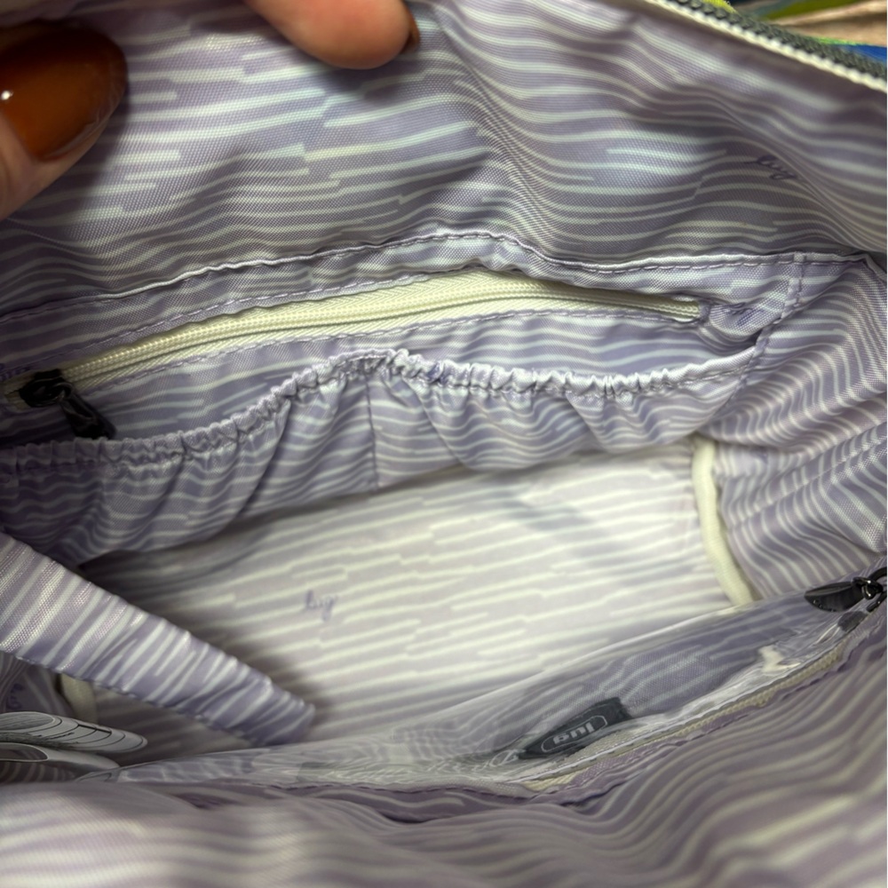 Lug | VGUC Dory Mini Crossbody Bag Brushstrokes Multi Quilted Multi-Pocket - Picture 9 of 12